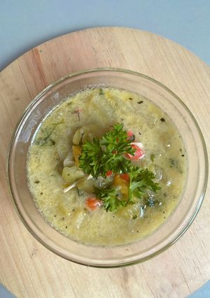 Foto resep Celery stick soup dengan rice cooker