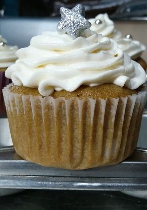 Una foto de Muffins de plátano y nuez