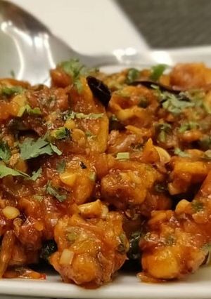 A picture of Chicken manchurian.