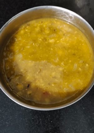 A picture of Moongi chana daal.