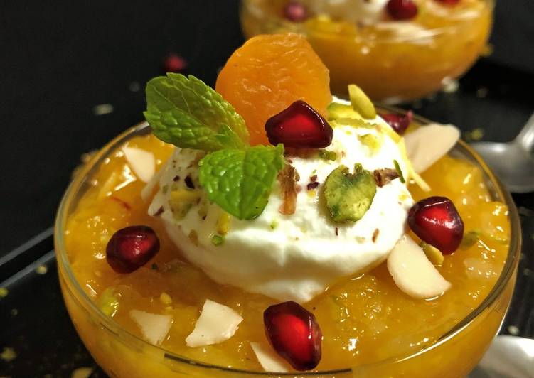 How to Make Super Quick Homemade Khubani Ka Meetha (Apricot Pudding)