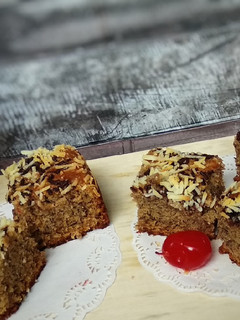 Foto resep Eggless banana cake