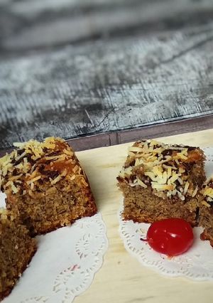 Foto resep Eggless banana cake
