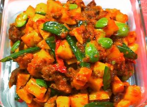 Foto resep Sambal goreng kentang hati sapi pete