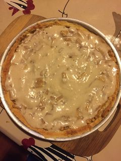 Una foto de Tartaleta manzana canela y crema casera