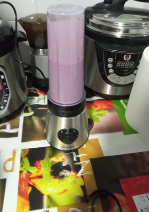 Una foto de Batido de frutas variadas