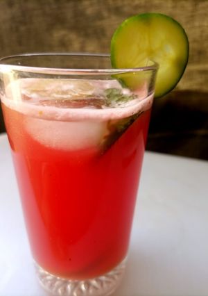 A picture of Watermelon Mojito.