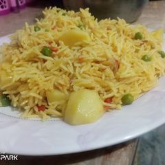 A picture of Mix Vegetables Pulao.