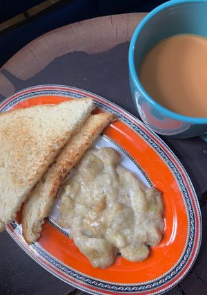 A picture of Banana sweet (kailay k meetha).