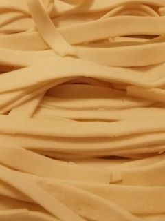 Una foto de Pasta al huevo casera
