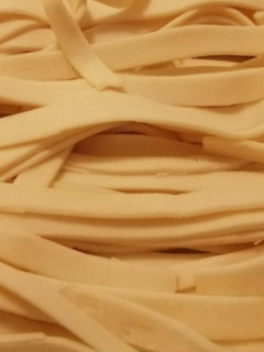 Una foto de Pasta al huevo casera
