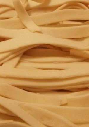 Una foto de Pasta al huevo casera