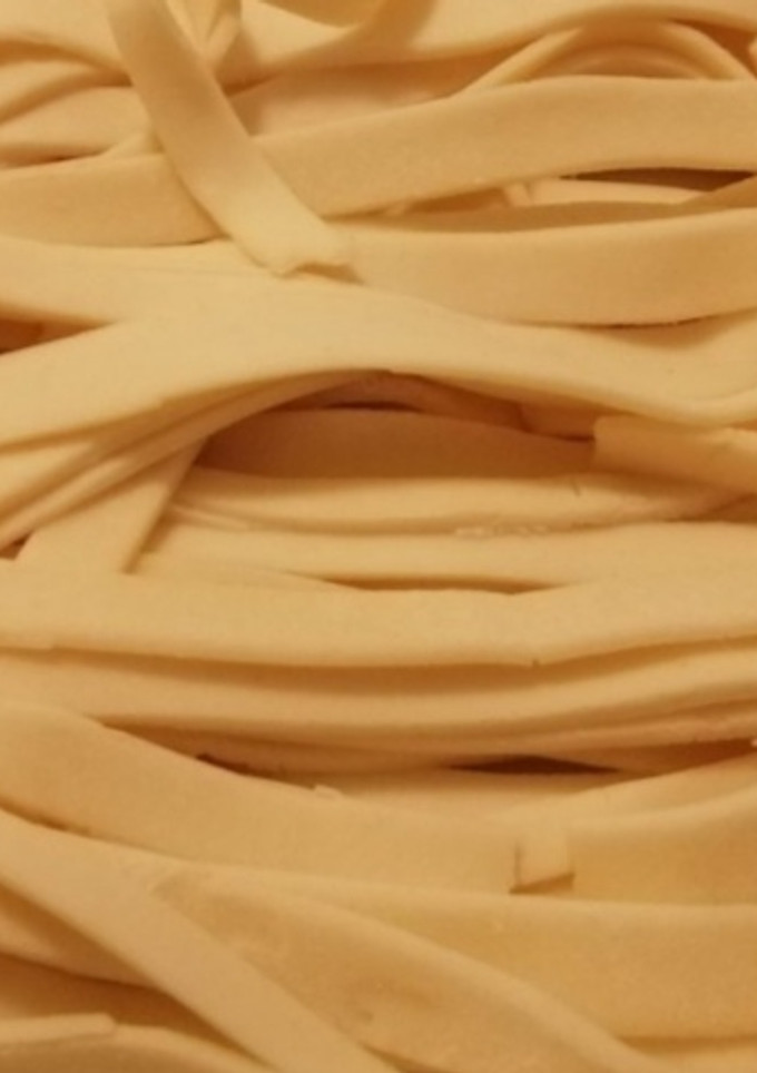 Una foto de Pasta al huevo casera