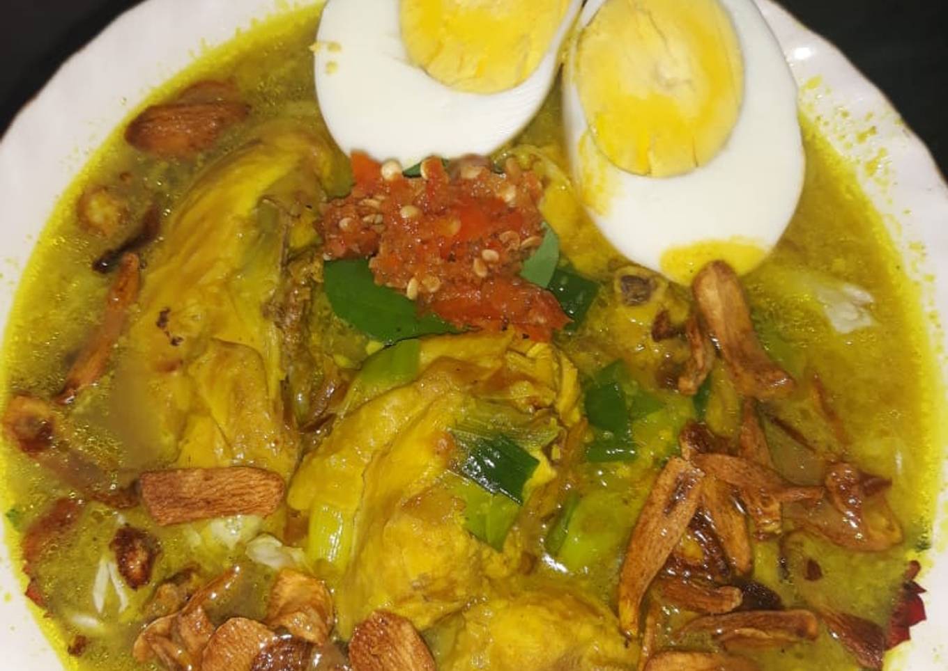 Soto ayam anti ribet anti gagal