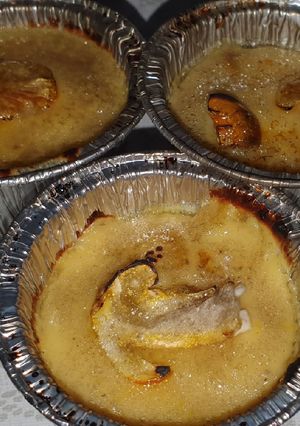 Una foto de Crema catalana de Amanita Caesarea