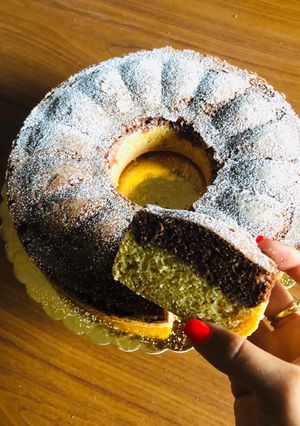 Foto di Ciambellone bicolor