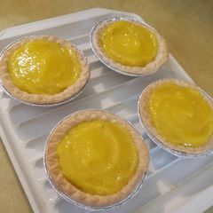 A picture of Butterless Lime Curd Mini Pies.