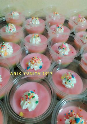 Foto resep Puding 🍮Rainbow🌈