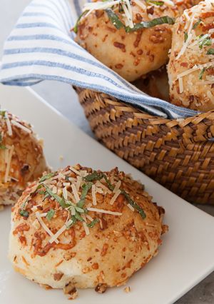 A picture of Parmesan Pecan Rolls.