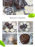 Alfajores de maicena rellena con chocolates