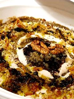 عکسی از دستور کشک و بادمجان😋