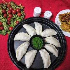 A picture of Rice flour chana dal pitha.