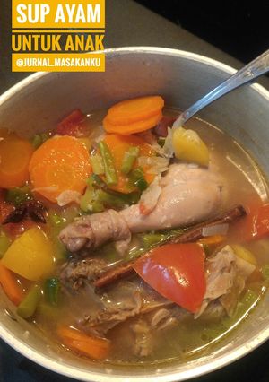 Foto resep Sup ayam anak