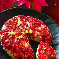Cranberry Sandesh A picture of Cranberry Sandesh.