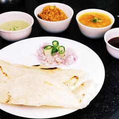 A picture of Masala dosa.