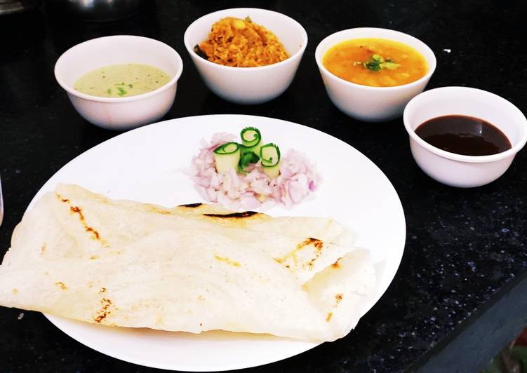 Recipe of Tasty Masala dosa