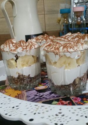 صورة لوصفة تحلية الموز السريعة