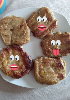 Una foto de Hamburguesas de Coliflor 🌱 Veggie horneadas