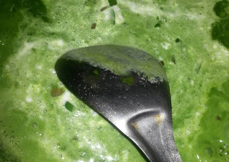 Easiest Way to Prepare Perfect Spinach sauce(pasta)