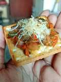 Mini cream-cracker pizza #goldenapron23 #week8 #playoff