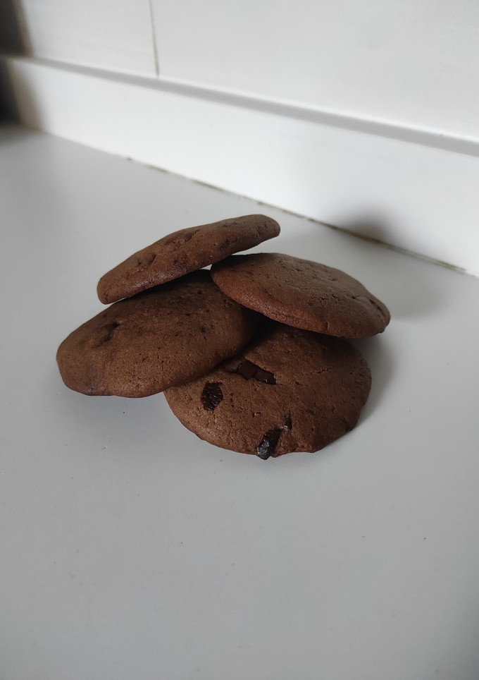 Una foto de Cookie chocolate con proteínas