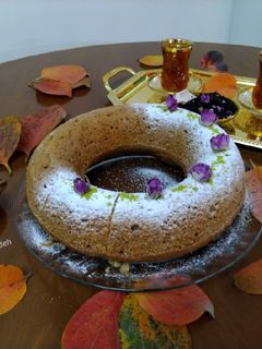 عکسی از دستور کیکِ چای