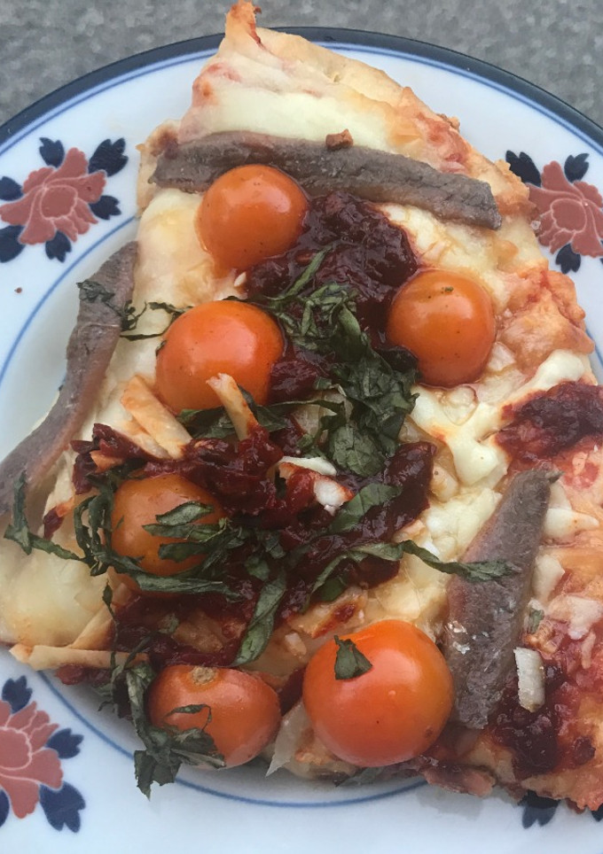A picture of Sichuan Pizza Slice.