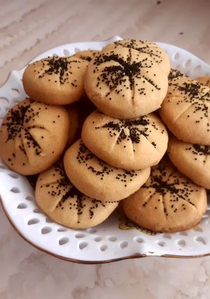 عکسی از دستور شیرینی برنجی