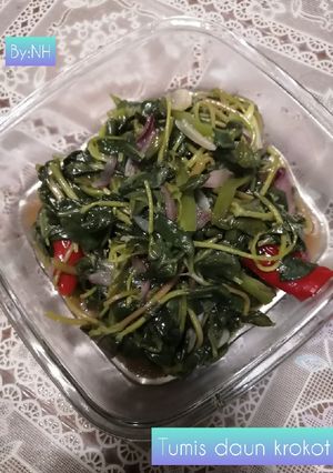 Foto resep Tumis daun krokot