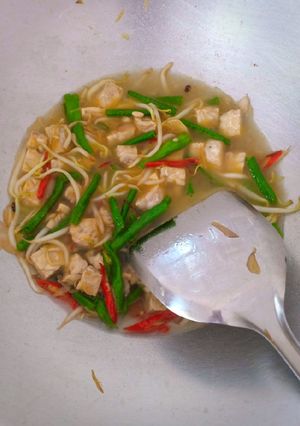 Foto resep Tumis kacang panjang, tooge, tempe