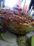 Swiss Chard and Meat Lasagna!!! Delicious!!!