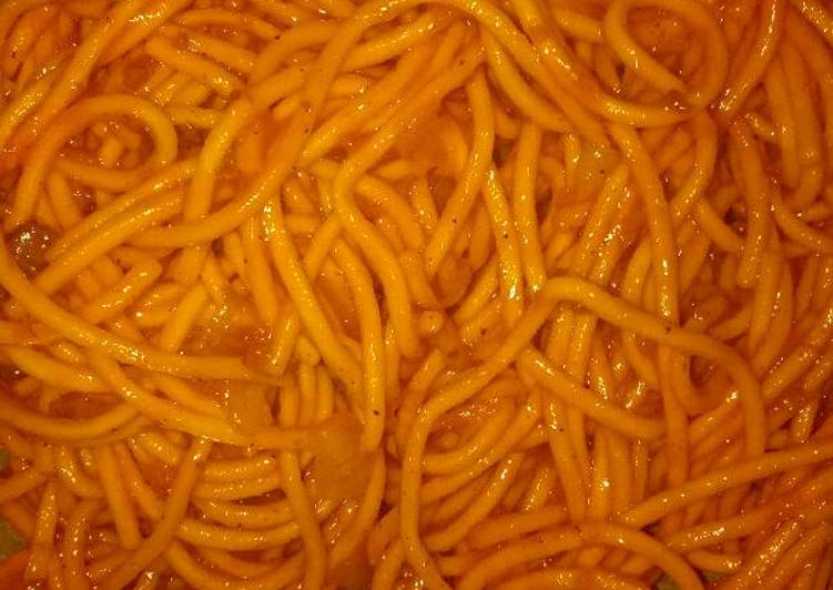 Resep Spaghetti homemade, Enak