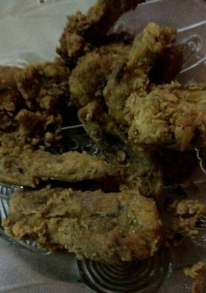 Foto resep Ayam Tepung Kriuk No merah dlmnya
