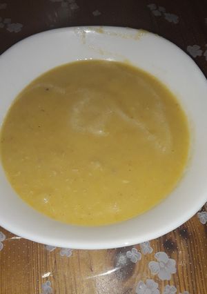 صورة لوصفة حساء الخضر