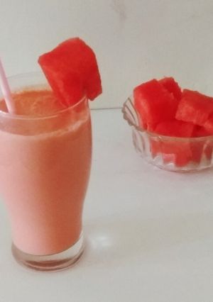 A picture of Watermelon Milkshake.