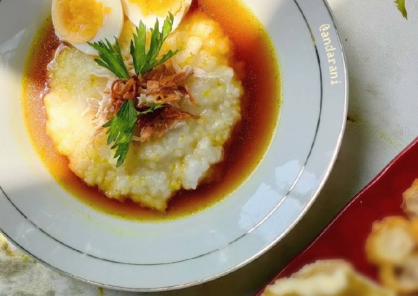 Bubur Ayam Kuah Manis