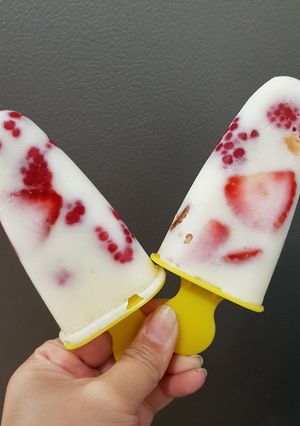 Foto resep Berry & Biscuit Popsicle