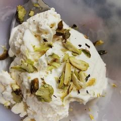 A picture of Vanilla ice-cream a quick recipe #eid k pakwan.