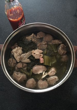 Foto resep Kangen dengan sawi asin