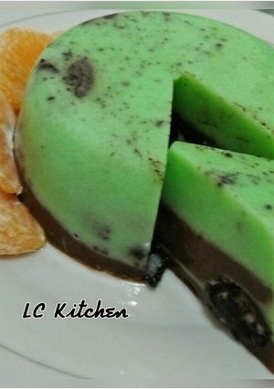 Foto resep Pudding Melon Chocolatos with Oreo Double Stuf